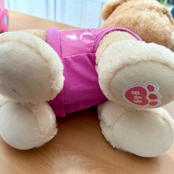 Build a bear Skye puppy dog with helmet/collar/vest Nickelodeon paw patrol toys - Picture 6 of 11